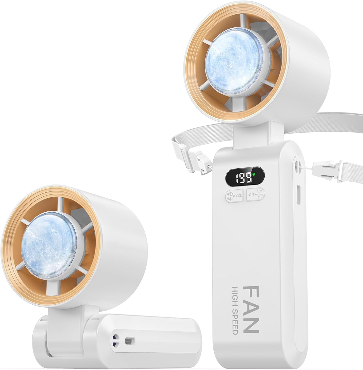 Mroace Portable fan Handheld High Speed Fan